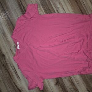 Cato Fuchsia V-Neck Blouse
